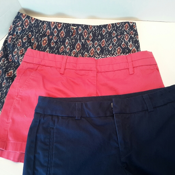 British Khaki and ana Pants - British Khaki Bundle Navy, Pink Shorts Size 4- n